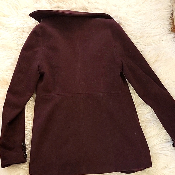 Propaganda burgundy cashmere jacket - Picture 2 of 3